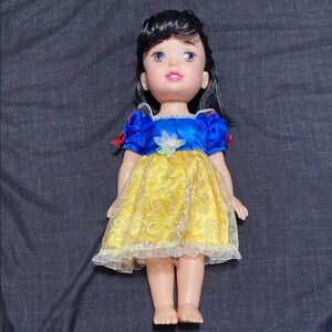 Disney Snow White Princess Doll with Blue and Yellow Dress